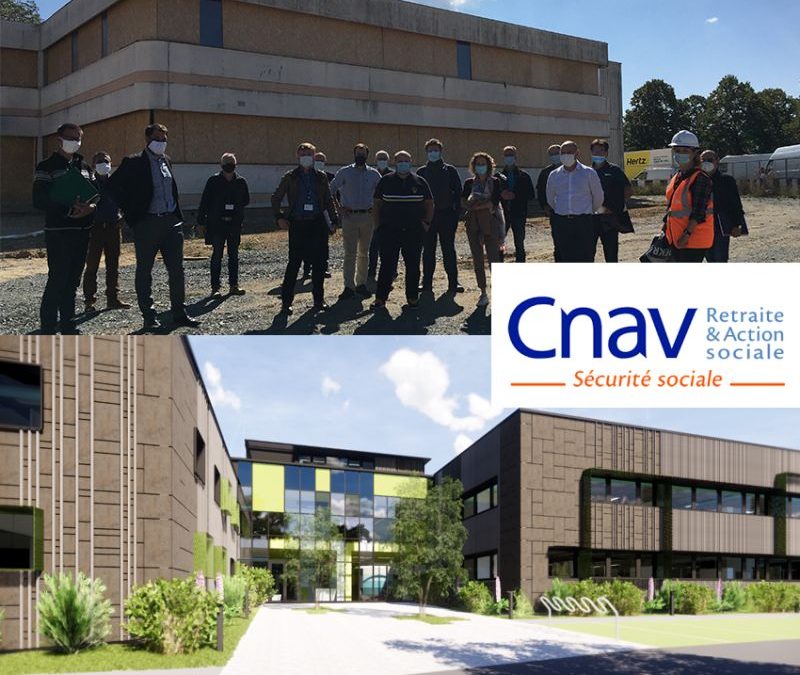 C’est parti pour le chantier CNAV Tours 3 !