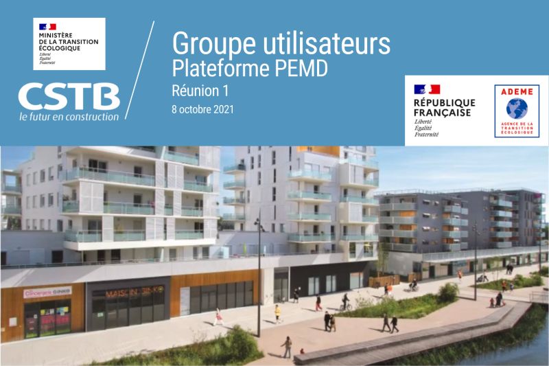 Plateforme PEMD par le CSTB